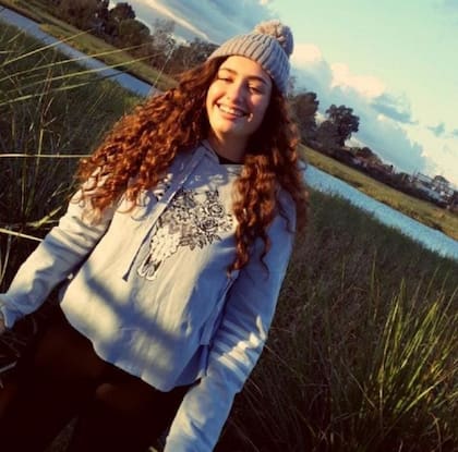 "Desde bebé, mi hija siempre estaba alerta, no paraba nunca, aprendió muy pronto a hablar, a decir los colores", contó la mamá de María Paz