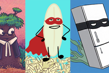 Desde "cazafantasmas" de gases de efecto invernadero hasta la producción de súper variaciones de arroz, ninguna idea es descartada cuando se trata de combatir el cambio climático