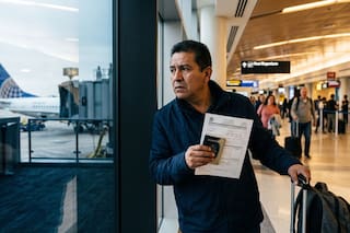 Miles de migrantes que viajan arriesgan su estatus en EE.UU.