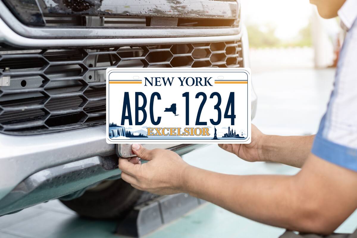 Desde el 16 de abril de 2025, Nueva York multará con US$50 a vehículos con matrículas sucias, cubiertas o alteradas