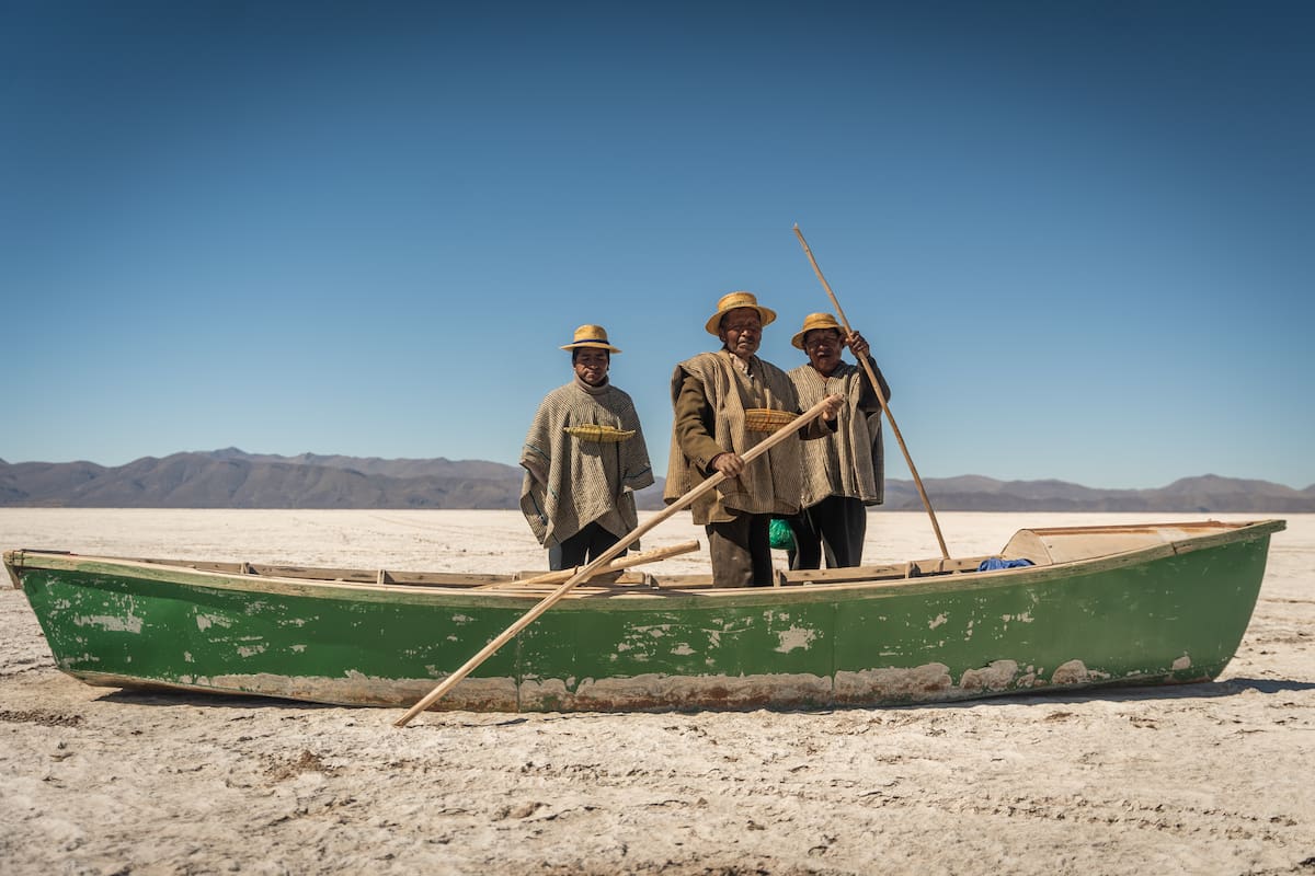 Desde el año pasado el segundo lago más grande de Bolivia se terminó de secar; los qotzuñi fueron los más afectados; en aymara, quotzuñi significa gente de lago