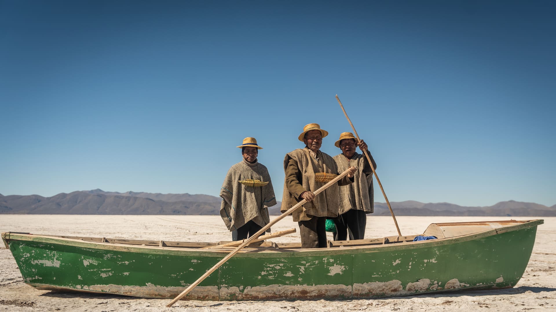 Desde el año pasado el segundo lago más grande de Bolivia se terminó de secar; los qotzuñi fueron los más afectados; en aymara, quotzuñi significa gente de lago