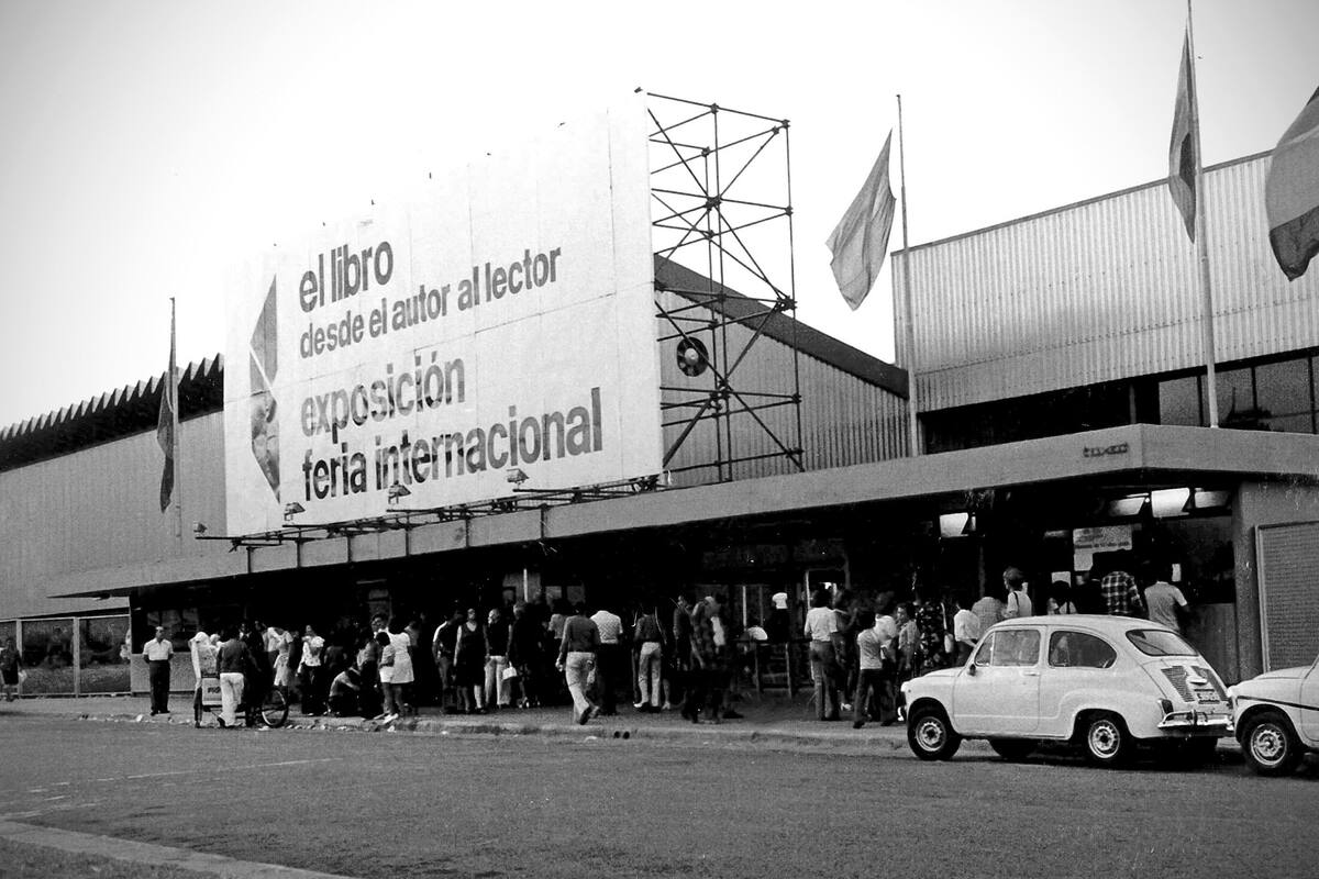 "Desde el autor al lector" fue el primer lema de la Feria del Libro porteña, en 1975