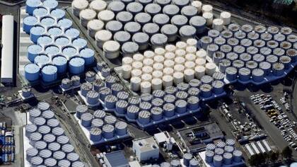 Desde el desastre, Japón guarda el agua residual en tanques gigantescos