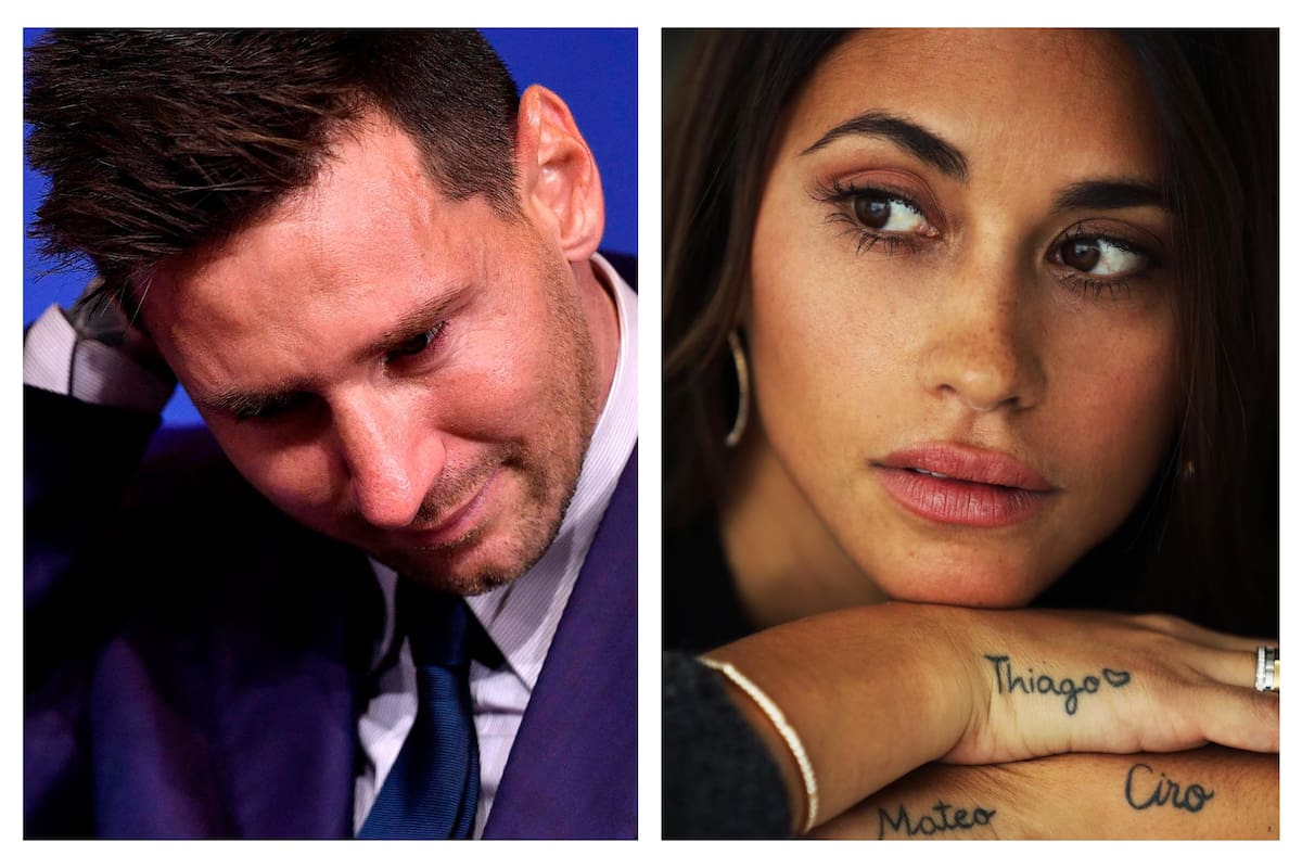 Desde el estadio del PSG en París, Lionel Messi dio detalles de los "días difíciles" que atravesó con Antonela Roccuzzo y sus hijos