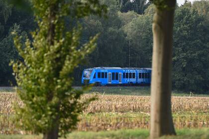Desde el exterior, el tren de hidrógeno que entró en operación en el norte de Alemania no tiene diferencia alguna con un tren de diesel