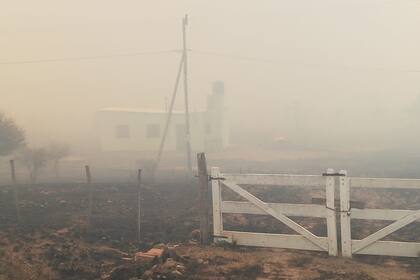 Desde el ministerio de Gobierno provincial confirmaron la detención de un hombre de 56 años como presunto autor del incendio forestal en Las Palmas