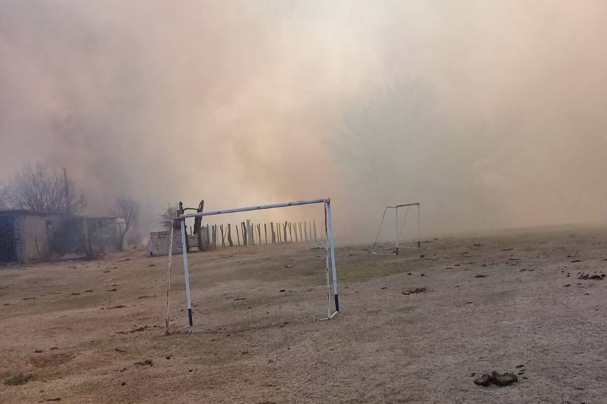 Desde el ministerio de Gobierno provincial confirmaron la detención de un hombre de 56 años como presunto autor del incendio forestal en Las Palmas