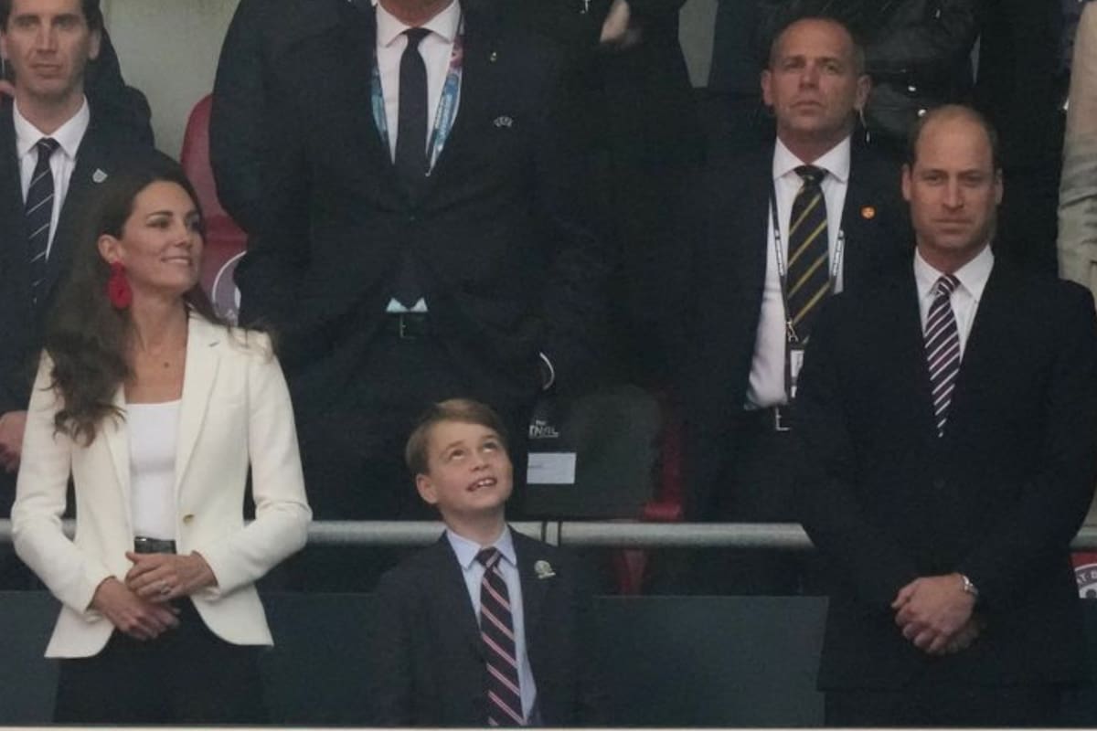 Desde el palco VIP, la familia real no pudo evitar mostrar cada una de sus emociones