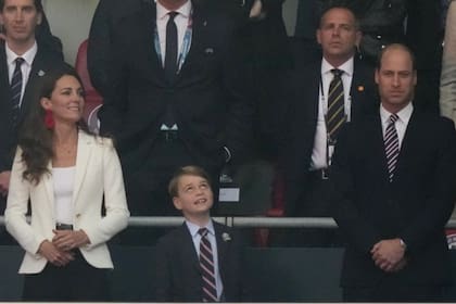 Desde el palco VIP, la familia real no pudo evitar mostrar cada una de sus emociones