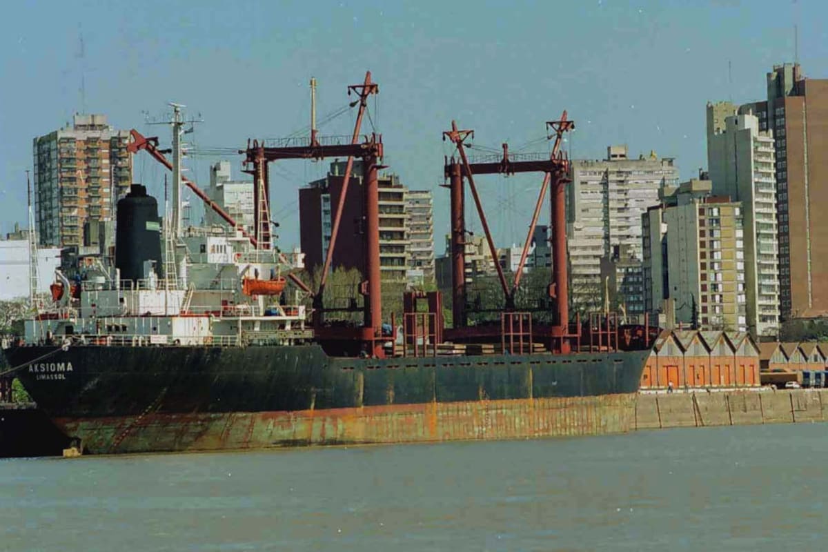 Desde el puerto de Rosario sale la mayoría de las exportaciones de granos y derivados del país