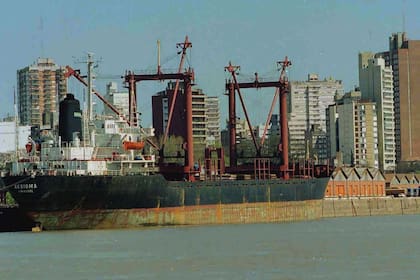 Desde el puerto de Rosario sale la mayoría de las exportaciones de granos y derivados del país