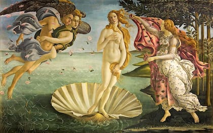 Desde el siglo XIX, numerosos historiadores identificaron a Simonetta Vespucci con la figura de Venus, aunque no existe consenso definitivo sobre esa atribución