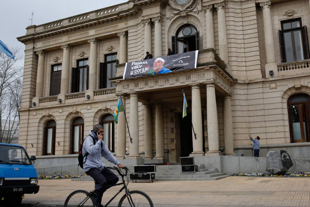 Desde ese balcón, Juan Martín Del Potro saludará a su gente en Tandil