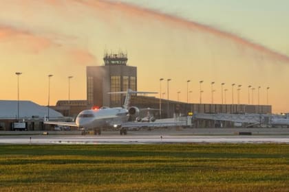 Desde fines de abril, la terminal de Ohio registró 167 aterrizajes vinculados con estas operaciones