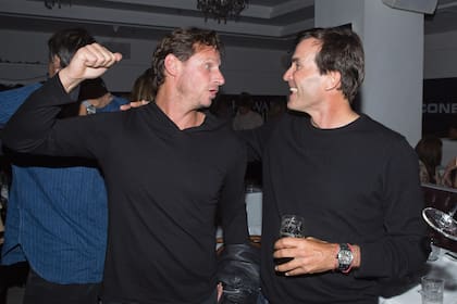Desde hace muchos años, el ex tenista David Nalbandian es un amigo y habitué en los palenques de La Dolfina. Además, Adolfito le enseñó a jugar al polo.