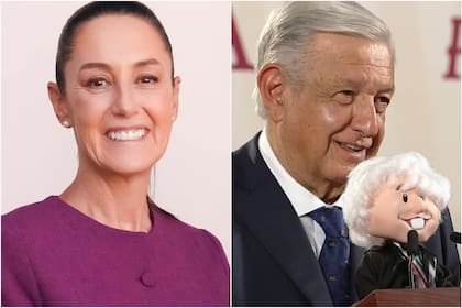 Desde hace unos años, se comercializan los llamados "amlitos", muñecos con la figura del presidente saliente de México