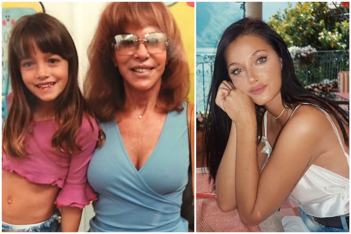 Desde Italia, Oriana Sabatini le escribió una conmovedora carta a su abuela paterna para despedirla antes de su muerte