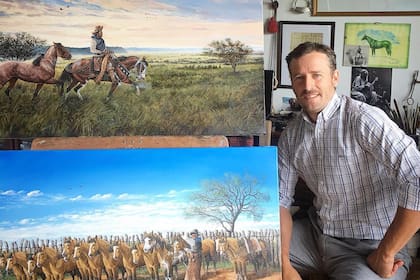 Desde joven, Francisco Madero Marenco, nieto del pintor costumbrista Eleodoro Marenco, quiere rescatar del pasado y del olvido la figura del gaucho argentino