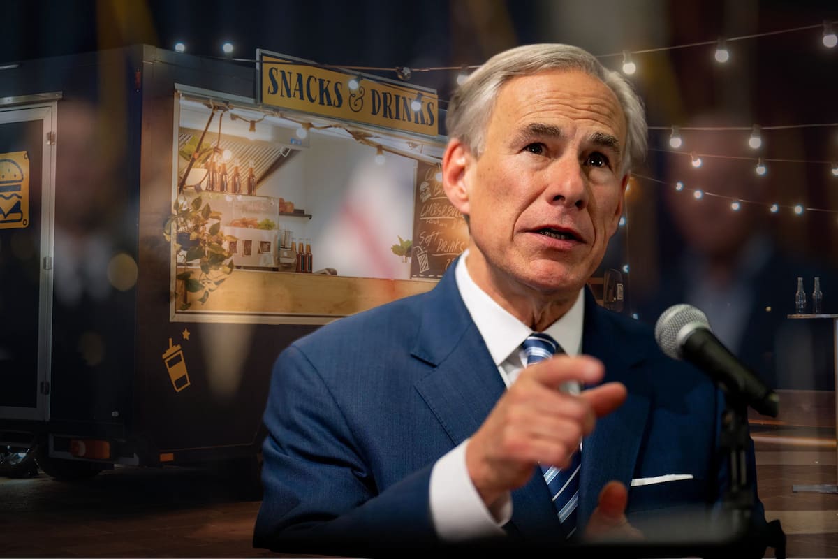 Desde julio de 2026, una ley firmada por el gobernador Greg Abbott cambiará drásticamente las reglas de juego para miles de food trucks