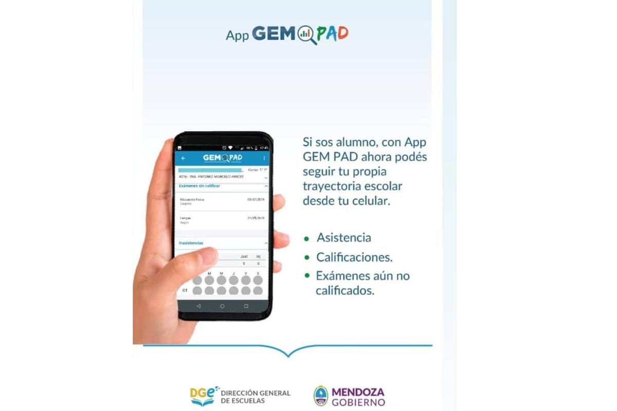 Desde la aplicación se pueden consultar las calificaciones, la asistencia a clase y hasta las fechas de exámenes