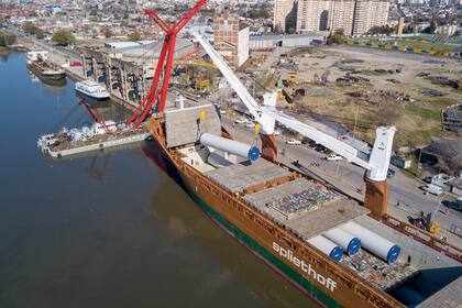 Desde la Argentina se exportan torres eólicas a Estados Unidos