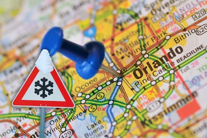 Desde la madrugada del miércoles, una alta presión continental de origen frío se apoderó de Florida