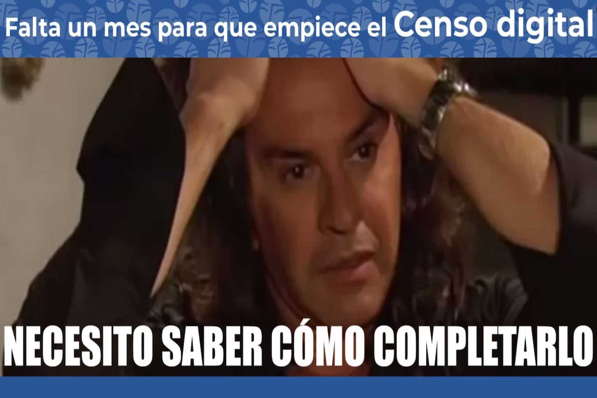 Desde la oficina encargada del censo buscan concientizar sobre el formulario digital a través de campañas en redes sociales