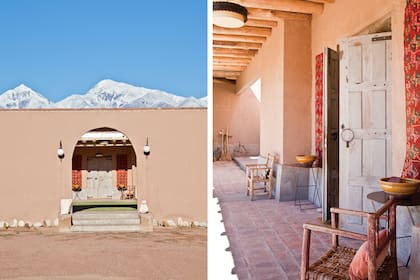 La construcción es un testimonio del respetuoso homenaje a la tradición arquitectónica cuyana.