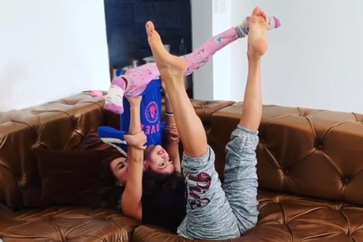 Desde los trucos de Valeria Archimó con su hija, hasta los ingeniosos juegos de la China Suárez con Magnolia y Rufina