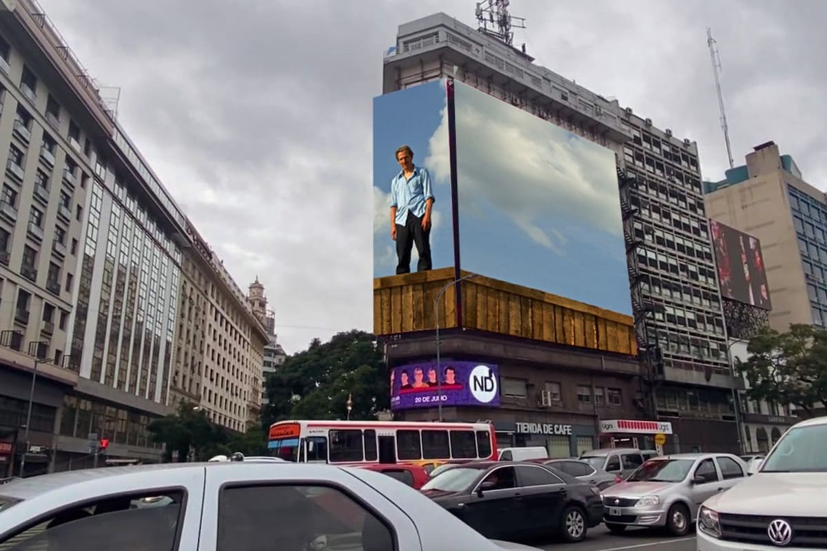 Desde mañana, Fernando Rubio intervendrá las calles del microcentro con filmaciones, fotos, murales, textos, pantallas de gran tamaño y un mapa para mirar el lugar que habitamos