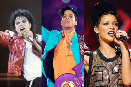 Desde Michael Jackson y Prince hasta Beyoncé, además de Madonna, U2 y otros, pasaron por el muy cotizado show del entretiempo en la historia del Super Bowl, que este domingo tendrá a Rihanna como protagonista