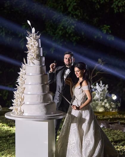 Desde muy chica, Maria Solodar solaba con festejar su boda en la sabana africana