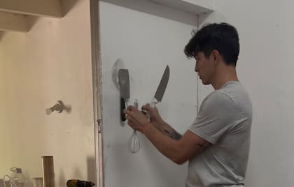 Desde muy pequeño, Marco sintió curiosidad por los materiales y objetos (Foto: Gentileza Marco Secchi)