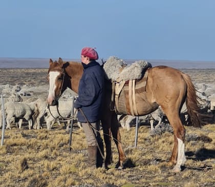 Desde niño, Henri Halliday ayudaba a su padre en las recorridas por las estepas