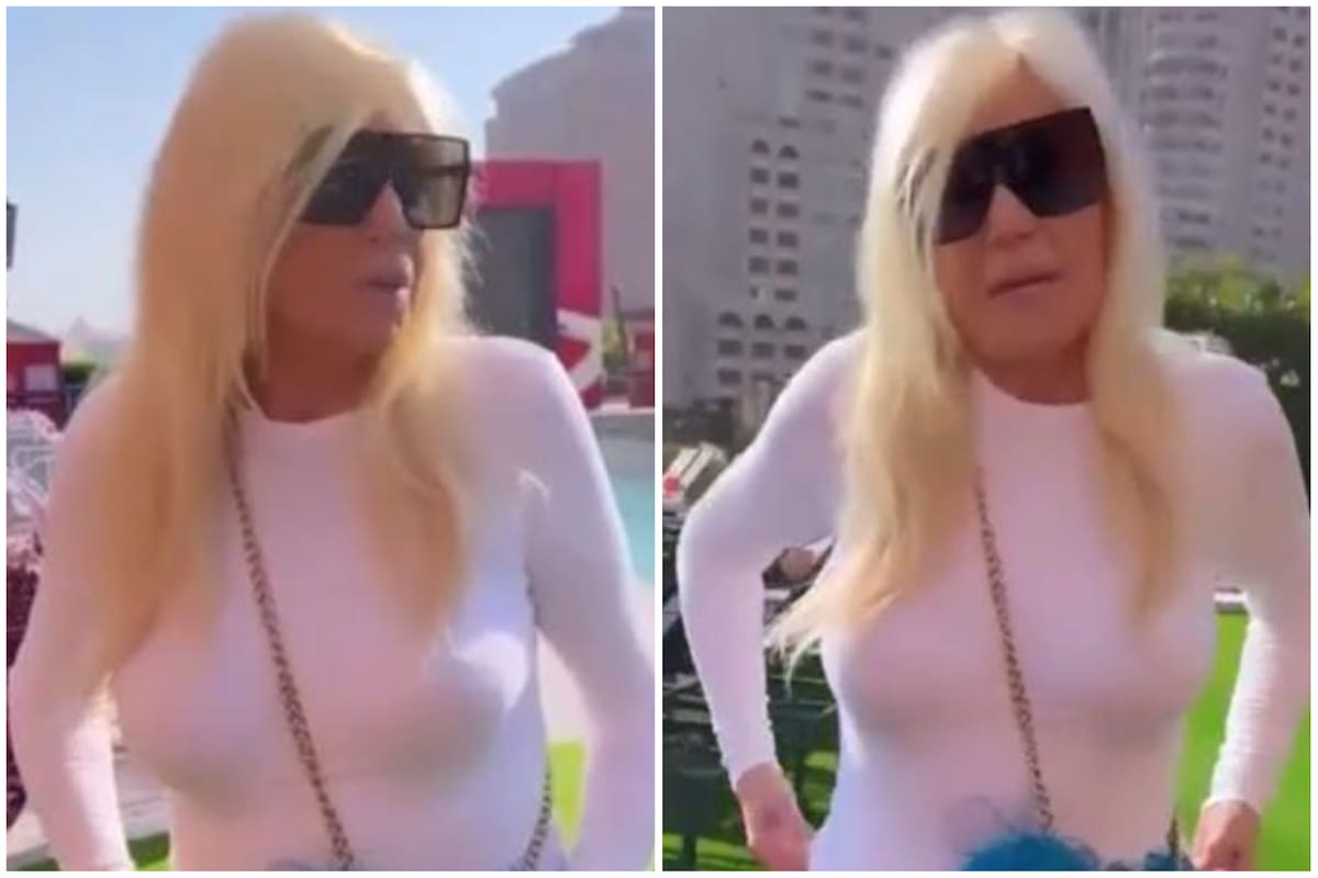 Desde Qatar, Susana Giménez mostró su amuleto para apoyar a la selección (Foto: Captura de video)