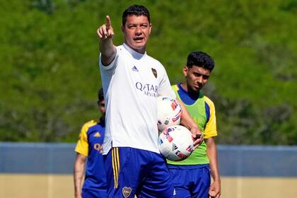 Desde que comenzó el año, Battaglia comenzó a marcar pautas inalterables en el día a día del plantel de Boca