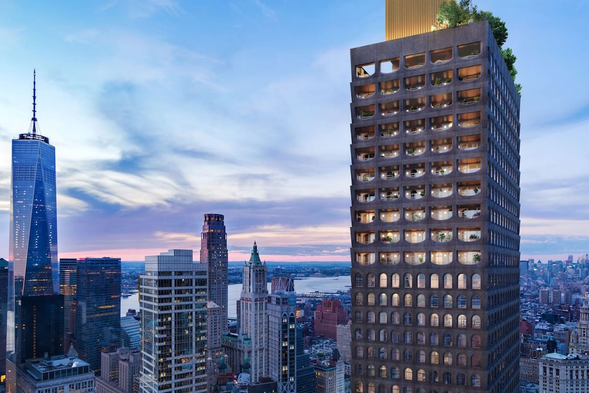 Desde que se concibió el proyecto, los arquitectos se propusieron crear una estructura que se distinguiera del resto