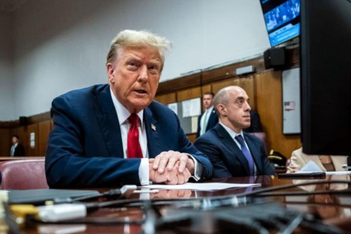 Desde que se supo la acusación, Trump se declaró inocente