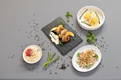 Desde Santa Fe, Lucio Marini propone cuatro preparaciones con un arroz muy especial.