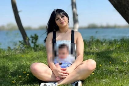 Desde septiembre, Kimberlyn Yaritza Menjivar Aguilar no ha tenido en brazos a su hijo