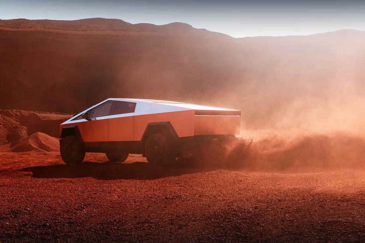 Desde su lanzamiento en noviembre de 2023, el Tesla Cybertruck aumentó su precio en miles de dólares (Tesla)