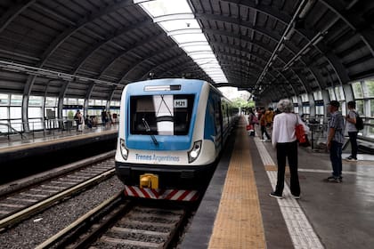 Desde Trenes Argentinos explicaron que la falla se debe a una obra en construcción lindera a la traza ferroviaria