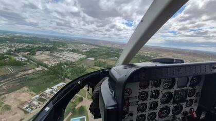 Desde un helicóptero pudieron divisar el cuerpo semisumergido de Galeano en el arroyo