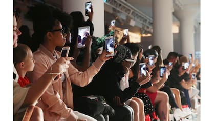 Desfile de Tumbler And Tipsy By Michael Kuluva fashion, en la New York Fashion Week, el 13 de septiembre de 2017