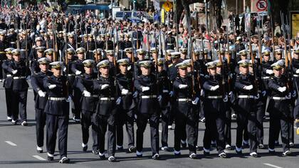 Desfile militar en Palermo
