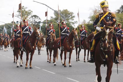 Desfile militar por día de la Independencia