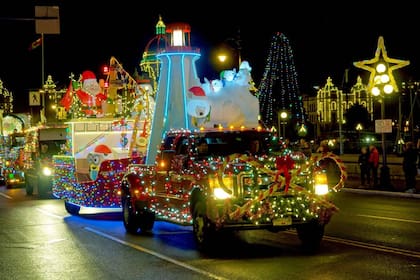 Desfile navideño, otra de las atracciones de la ciudad por las fiestas