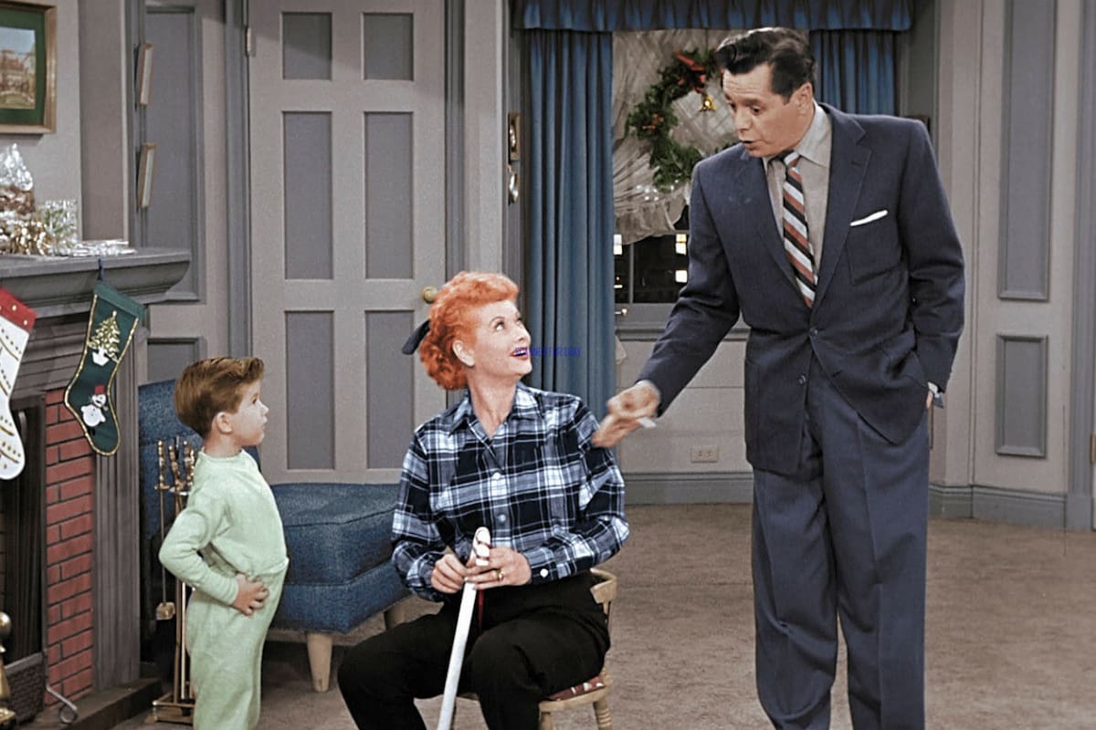 Desi Arnaz y Lucille Ball fueron los protagonistas de la exitosa serie "I love Lucy"