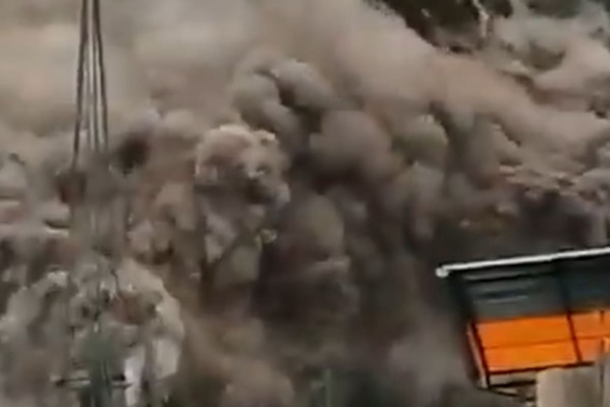 Deslizamiento de tierra en Perú